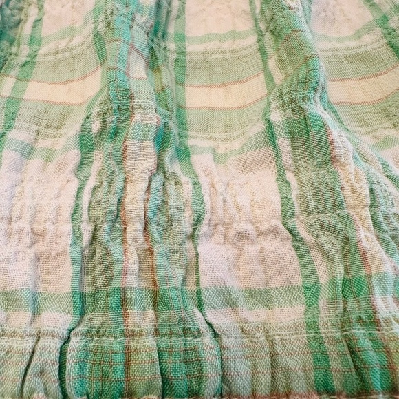 Old Navy Gap Smocked Crop Top Shirt Puff Short Sleeves Girls XL 14/16 - Picture 10 of 16